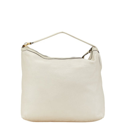 Gucci Ivory Leather Shoulder Bag