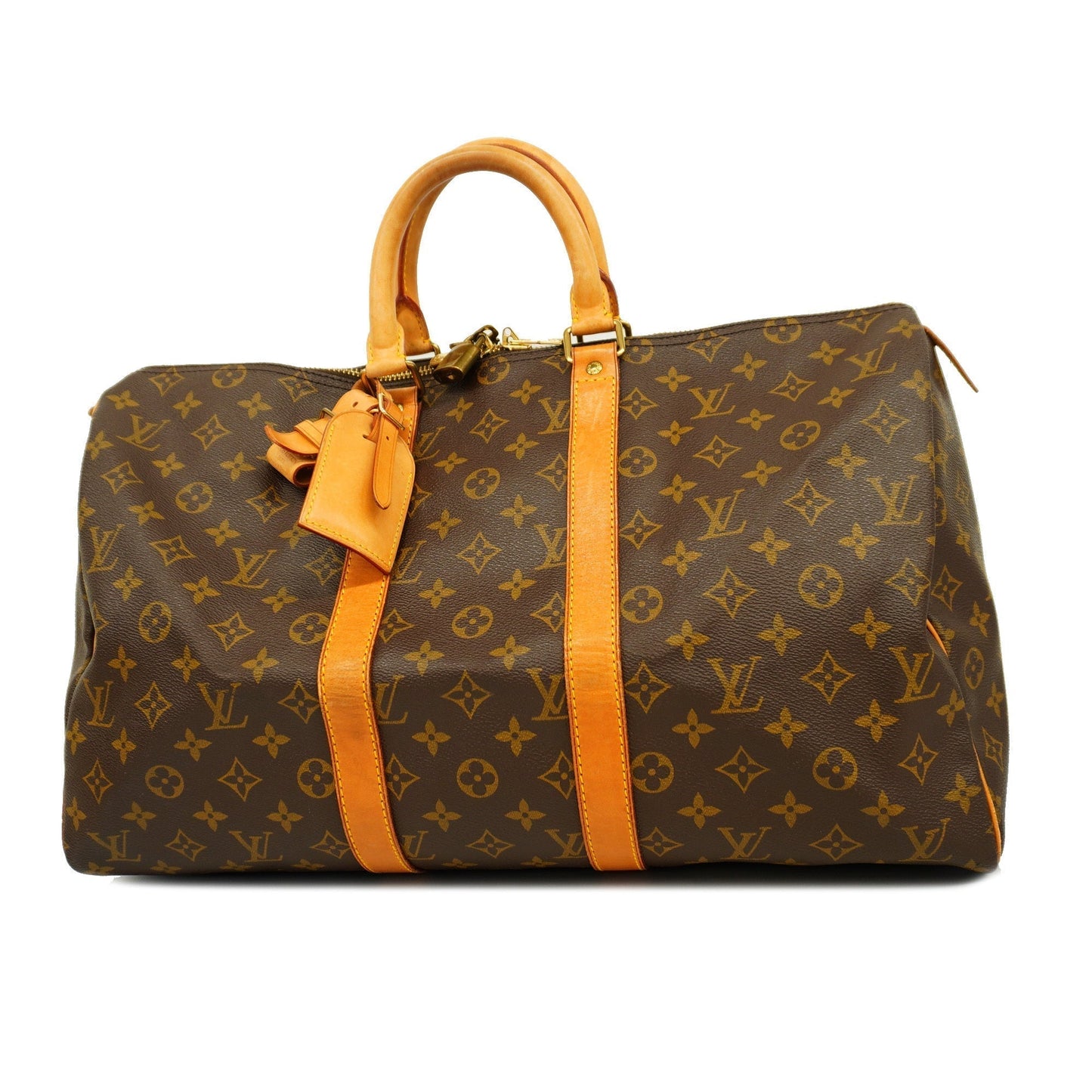 Louis VuittonAuth  Monogram Keepall 45 M41428 Unisex Boston Bag