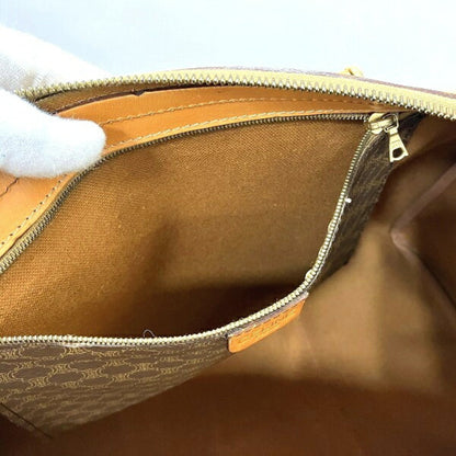 Celine Macadam Pattern PVC Bag Boston Unisex