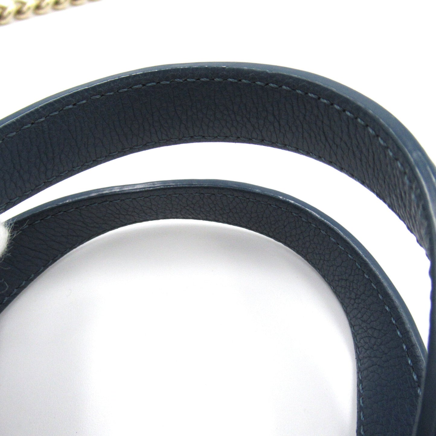 CHANEL 2wayShoulder Bag Blue Calfskin [cowhide] A93731