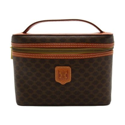 Celine Vanity bag Brown PVC coated canvas