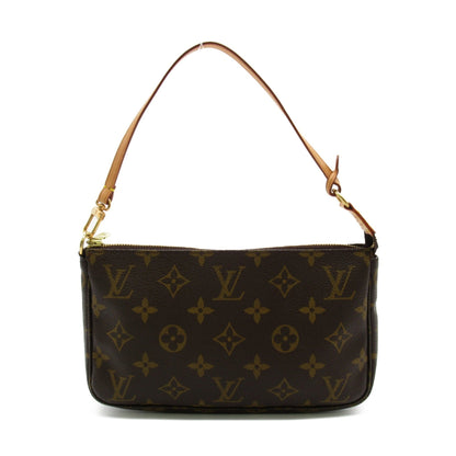 Louis Vuitton Pochette Accessoires Accessory Pouch Brown Monogram PVC coated canvas M51980