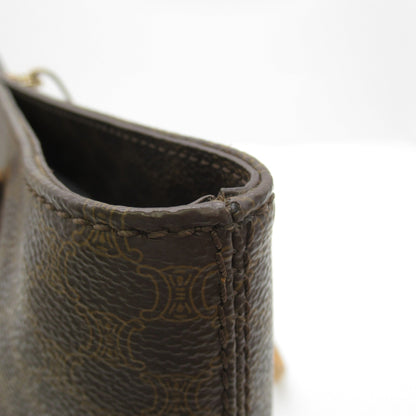 Celine Tote Bag Brown PVC coated canvas