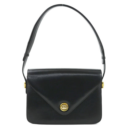 Gucci Black Leather Shoulder Bag ()