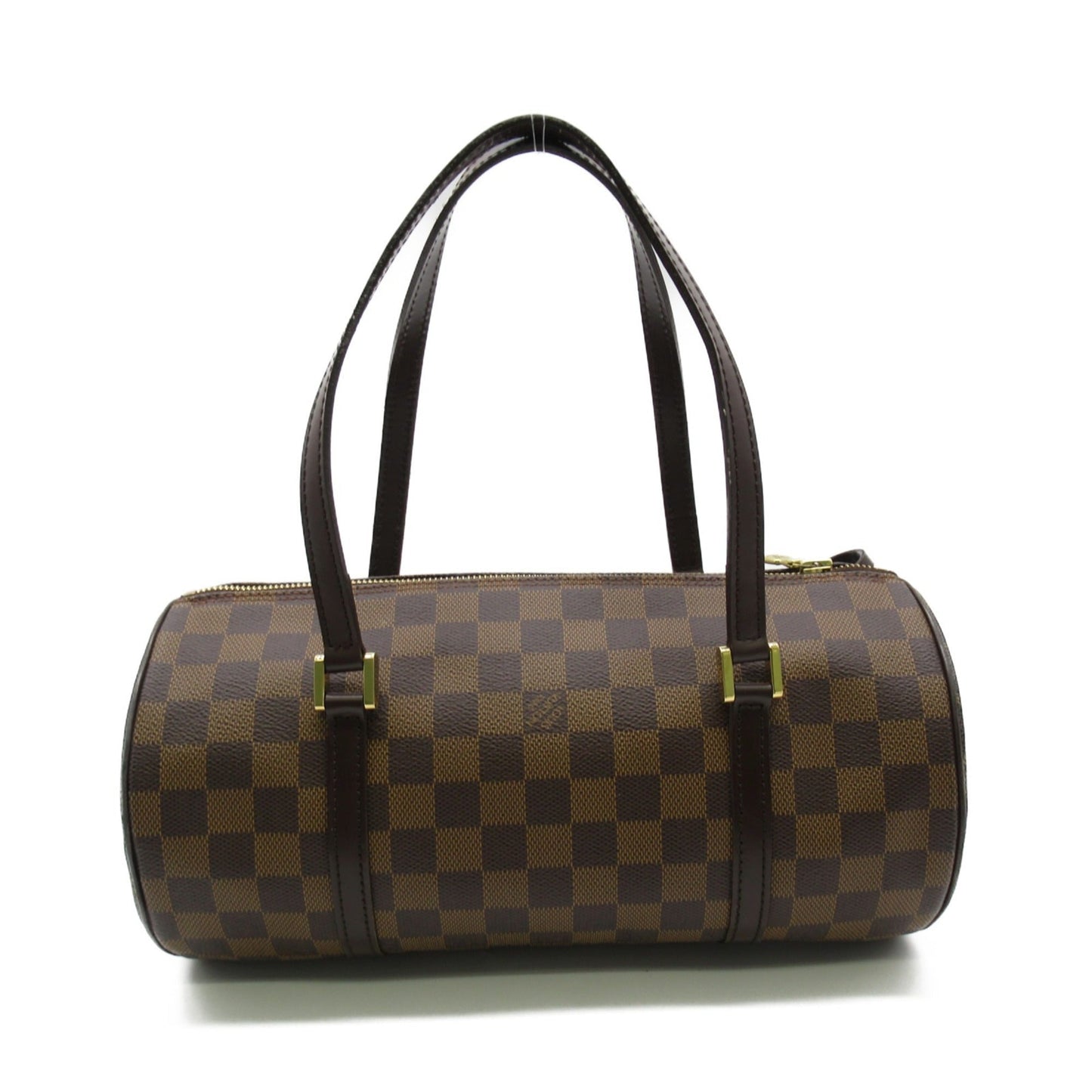 LOUIS VUITTON Papillon 30 Shoulder Bag Brown Ebene Damier PVC coated canvas N51303