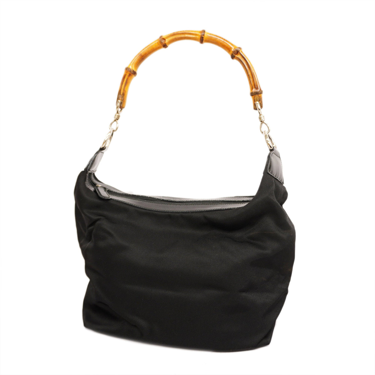 Gucci  Bamboo Shoulder Bag 000 2214 0531 Women's Nylon Handbag,Shoulder Bag