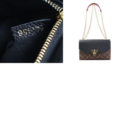 LOUIS VUITTON Shoulder Bag Monogram Sample Seed Canvas/Leather Brown/Black/Red Gold Women's M43714