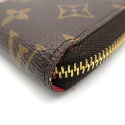 LOUIS VUITTON Patches Zippy Wallet Brown Monogram PVC coated canvas M63392