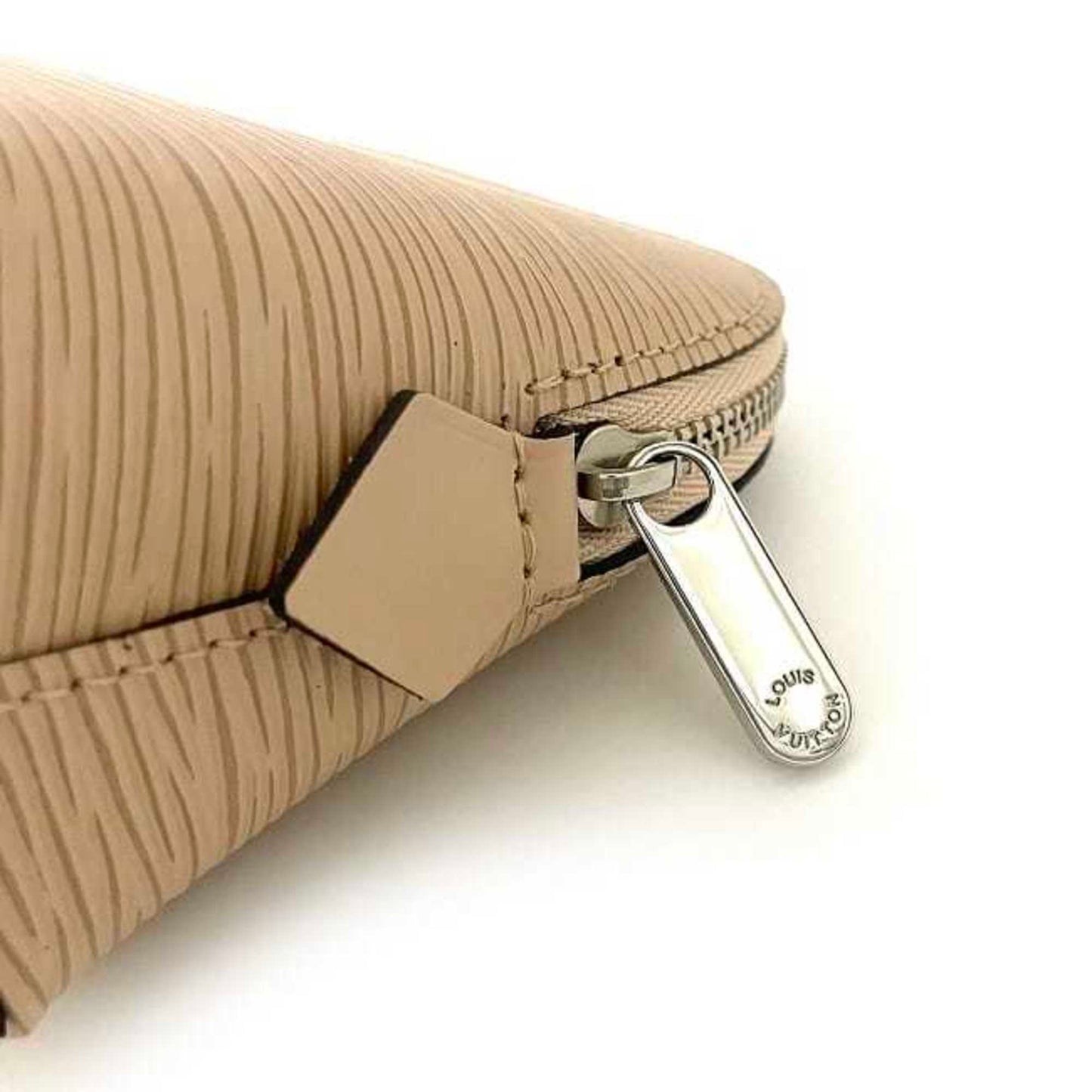 LOUIS VUITTON Pouch Pochette Tick Beige Dune Epi M41350 Leather SR3165