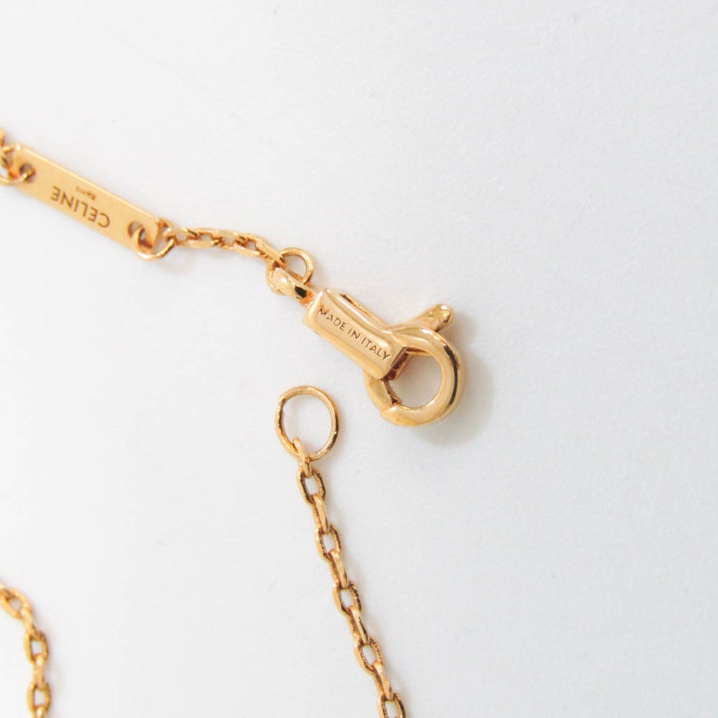 Celine 46U766BRA Metal Charm Bracelet Gold