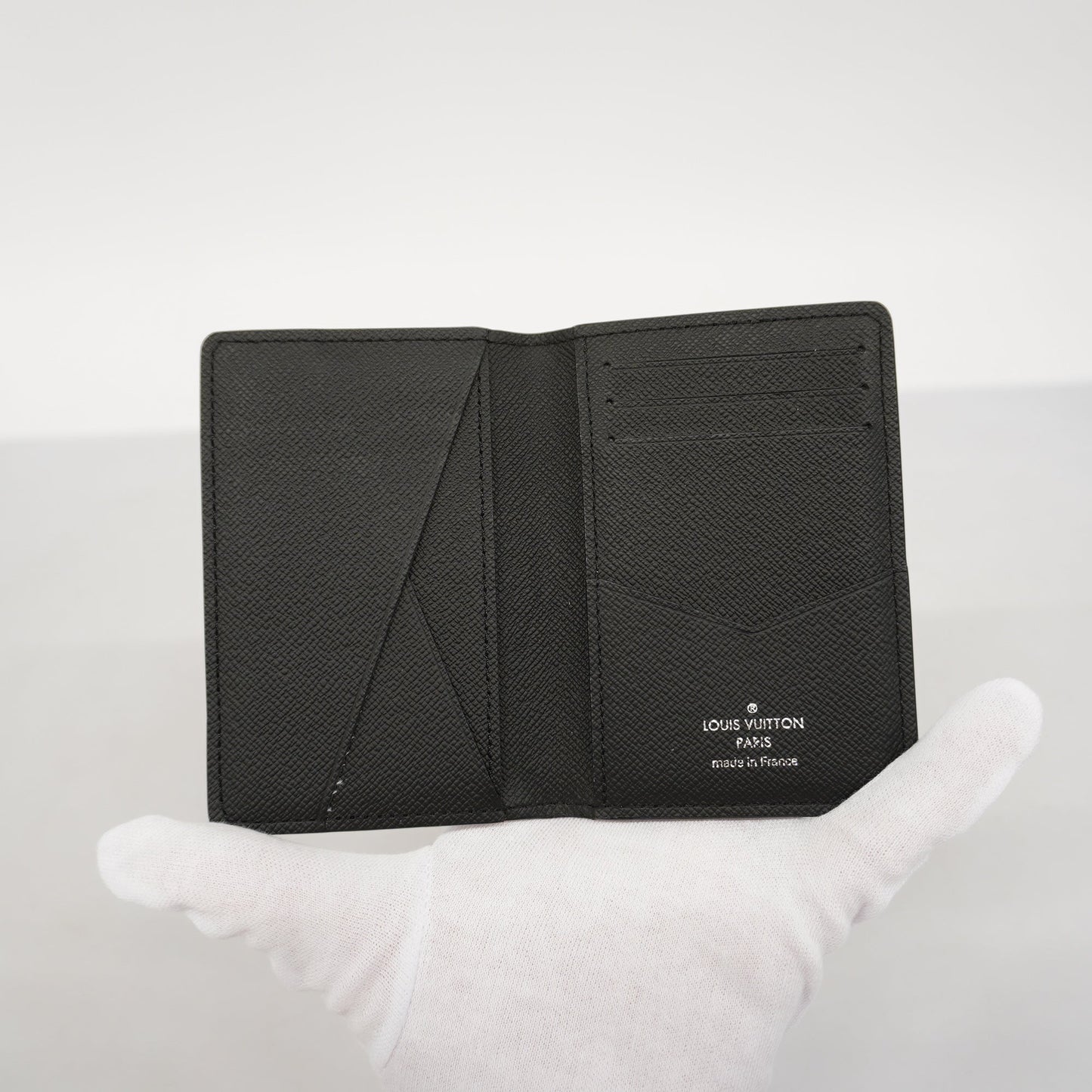 Louis VuittonAuth  Monogram Eclipse Card Case Organizer Depoche M61696 Business