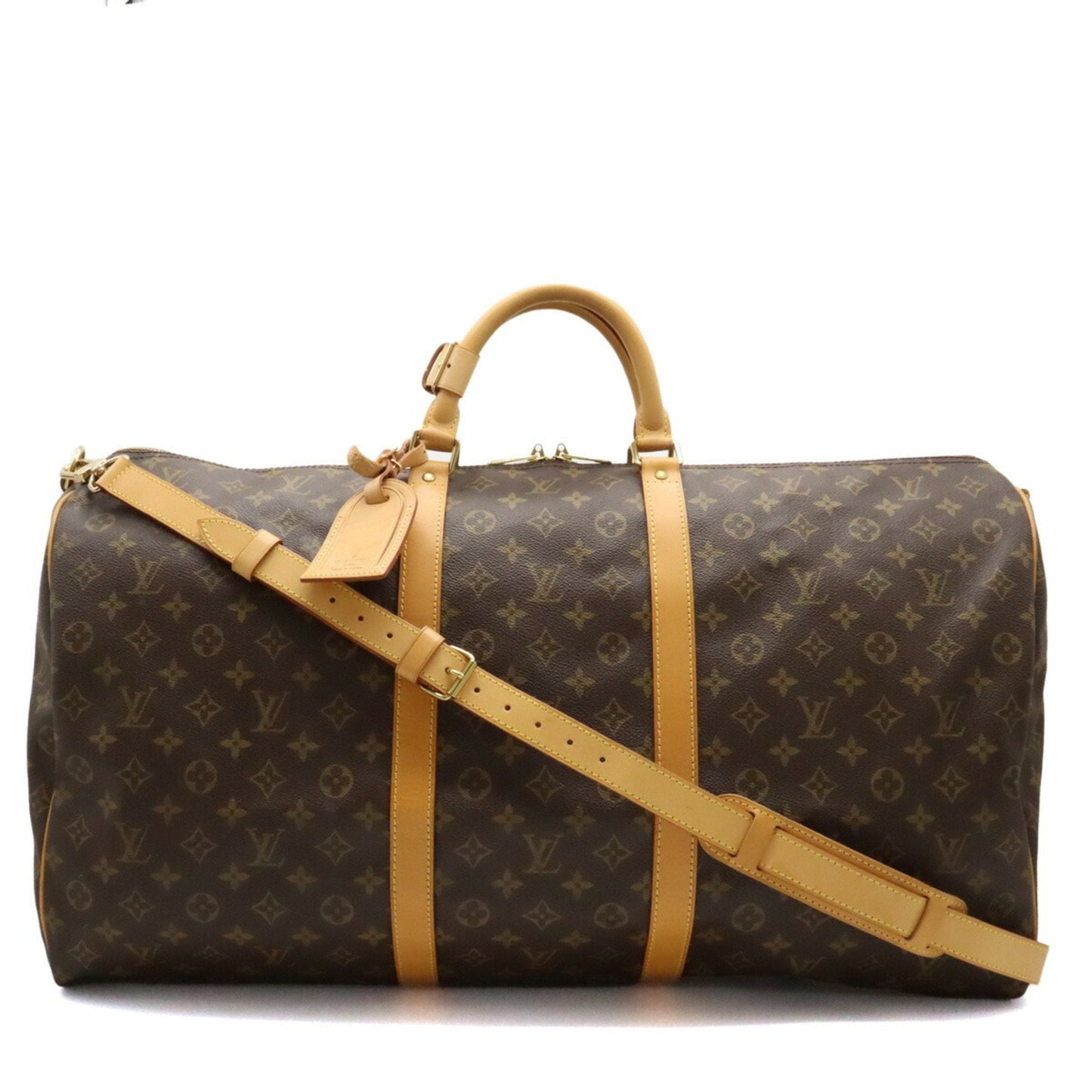 LOUIS VUITTON Monogram Keepall Bandouliere 60 Boston Bag Shoulder M41412