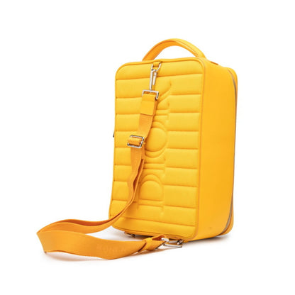 Christian Dior Yellow Leather Sling Bag ()