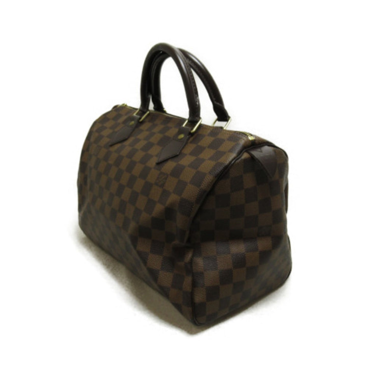 LOUIS VUITTON Speedy 30 Brown Ebene Damier PVC coated canvas N41531