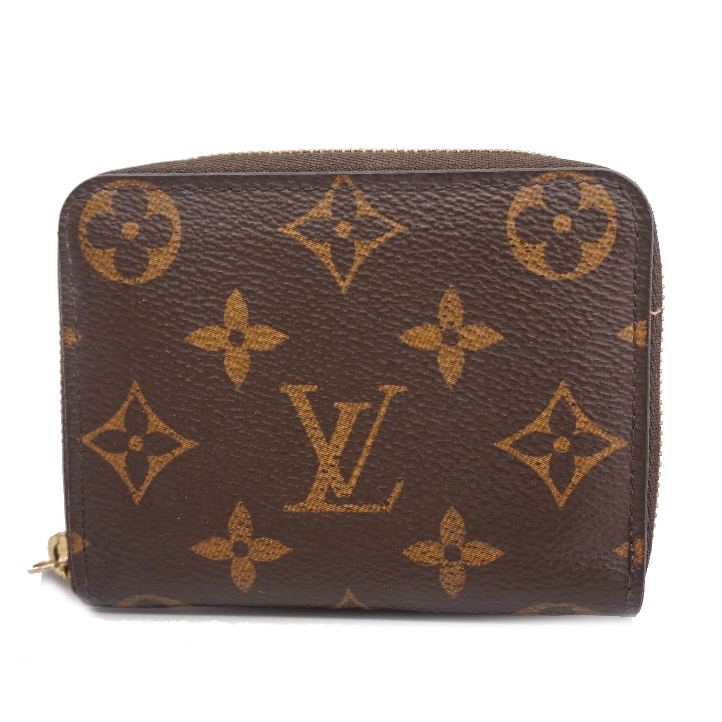 Louis VuittonAuth  Monogram Zippy Coin Purse M60067 Women's Coin Case