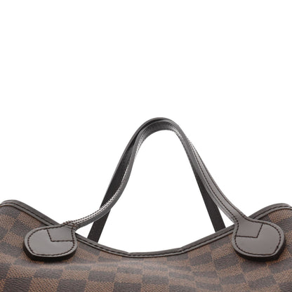 LOUIS VUITTON Damier Neverfull PM Brown N51109 Ladies Canvas Handbag