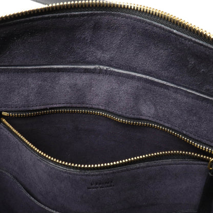 Celine Ring Bag Small Handbag Leather Black 176206