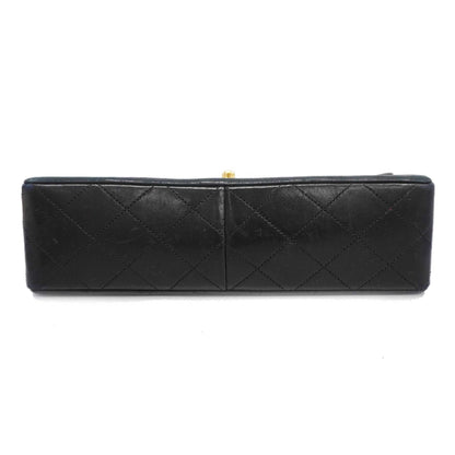 CHANEL   Matelasse Shoulder Bag W Chain Women's Leather Shoulder Bag Black