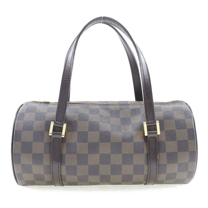 LOUIS VUITTON Papillon PM Handbag Damier Canvas Brown DU0094 Ladies