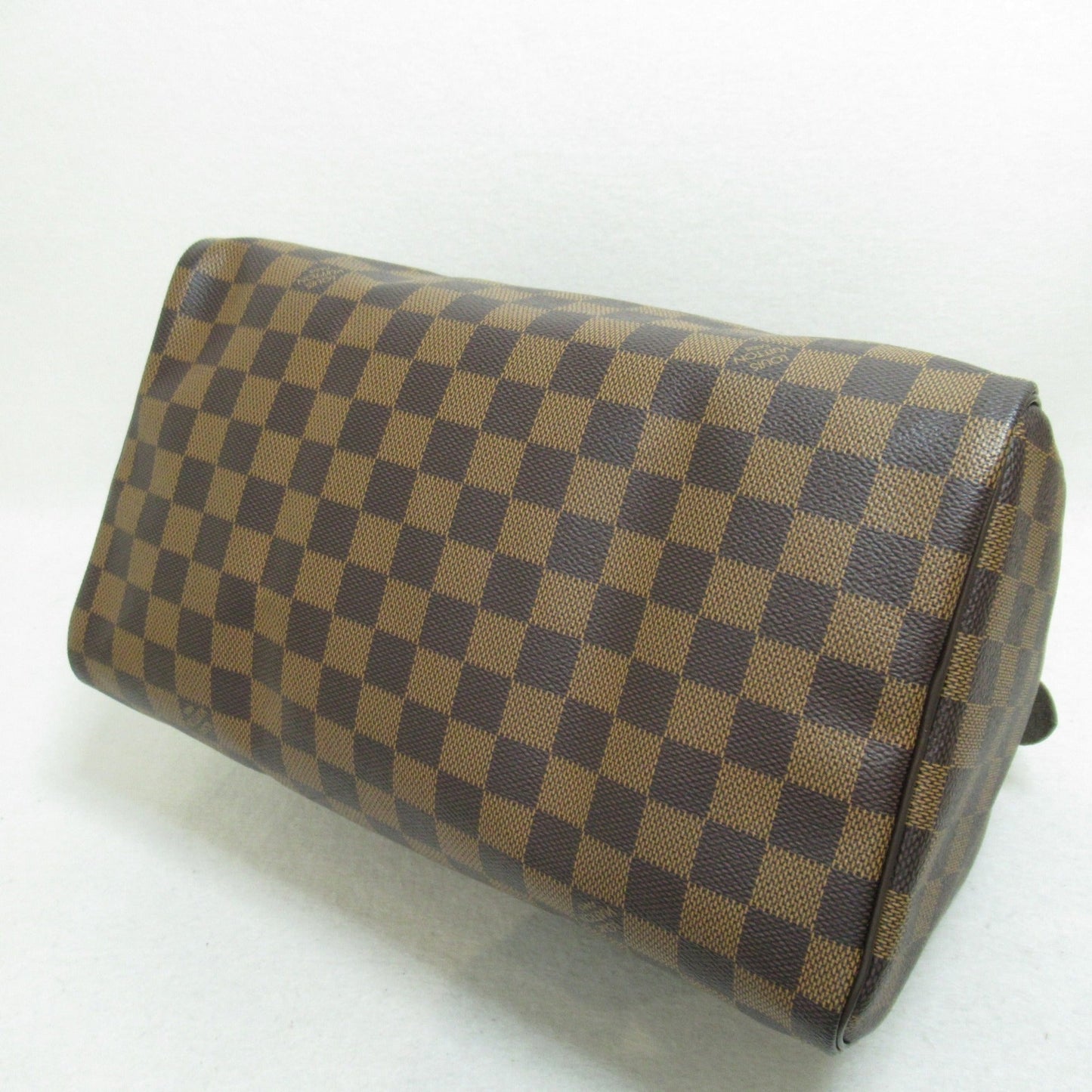 LOUIS VUITTON Speedy 30 Brown Ebene Damier PVC coated canvas N41531