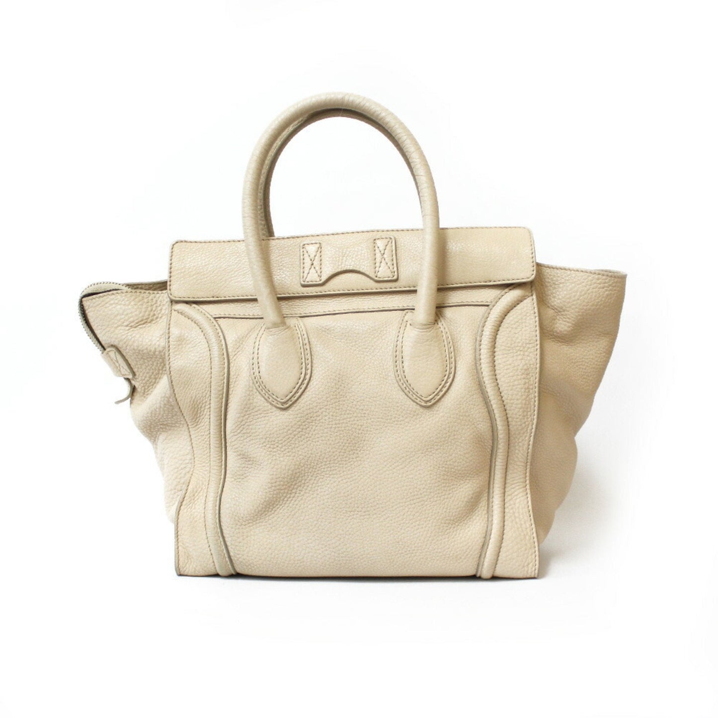 Celine Shoulder Bag Luggage Overseas Large Mini Women's Leather