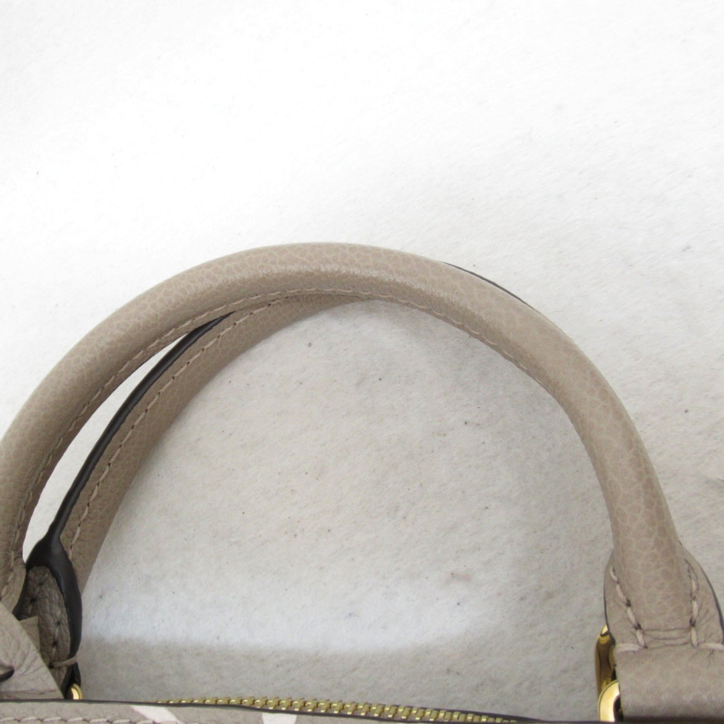 LOUIS VUITTON Petit Palais PM 2wayShoulder Bag Gray Turtrail claims Monogram empreinte leather M58914