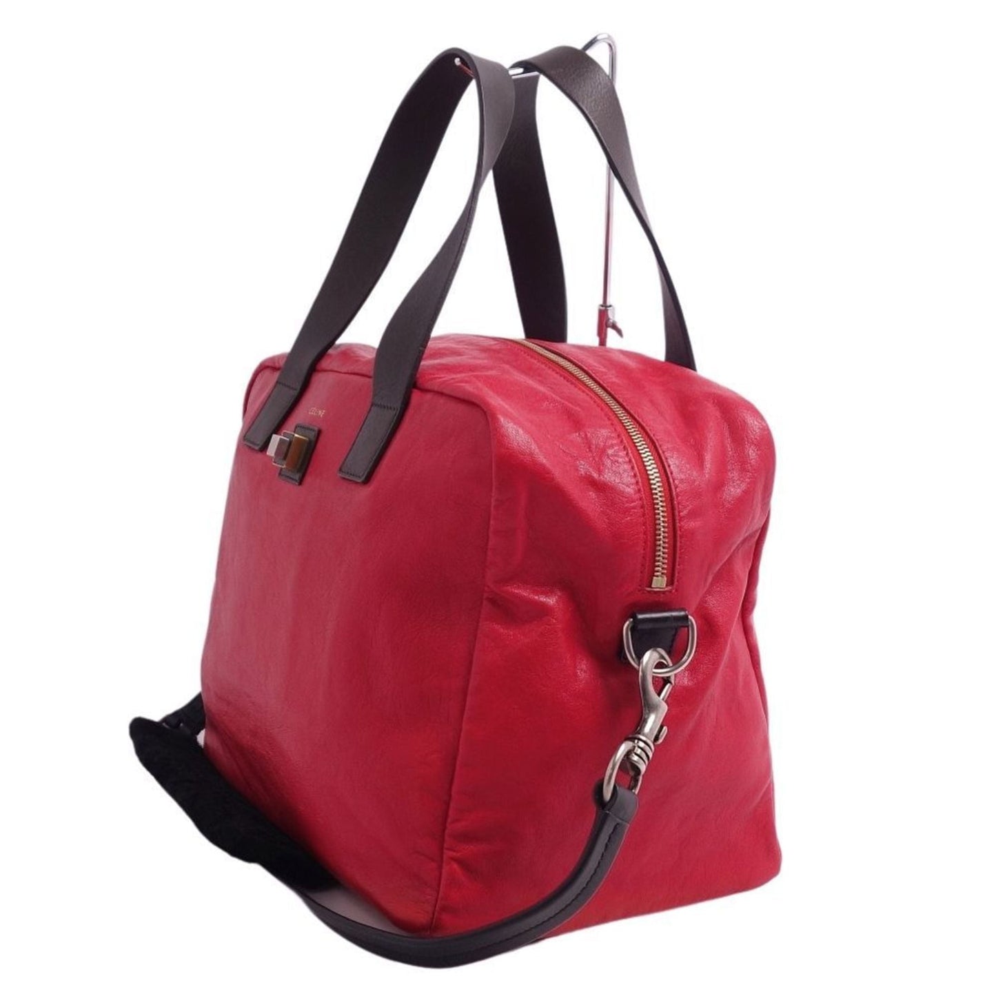 Celine bag Phoebe period 2way handbag shoulder ladies red