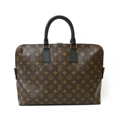 Louis Vuitton Bag Macassar Shoulder Porto Documanjour M40868 Brown Ladies Monogram Canvas