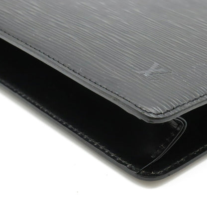 LOUIS VUITTON Epi Pochette Homme Second Bag Clutch Noir Black M52522