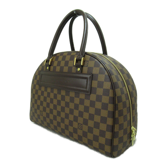 LOUIS VUITTON Nolita Brown Ebene Damier PVC coated canvas N41455