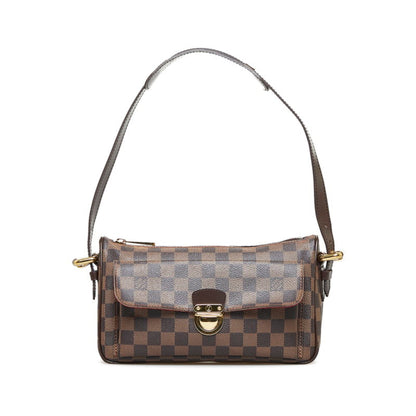 LOUIS VUITTON Damier Ravello GM Handbag Shoulder Bag N60006 Brown PVC Leather Women's