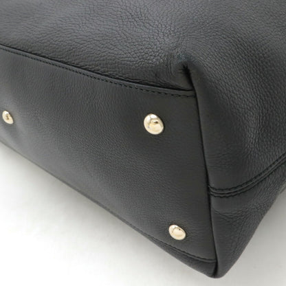 Gucci Soho Black Leather Shoulder Bag Tote Bag