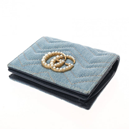 Gucci Blue Denim Wallet (Bi-Fold)