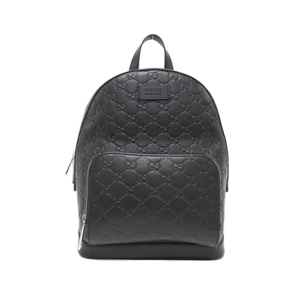 Gucci Black Leather Backpack