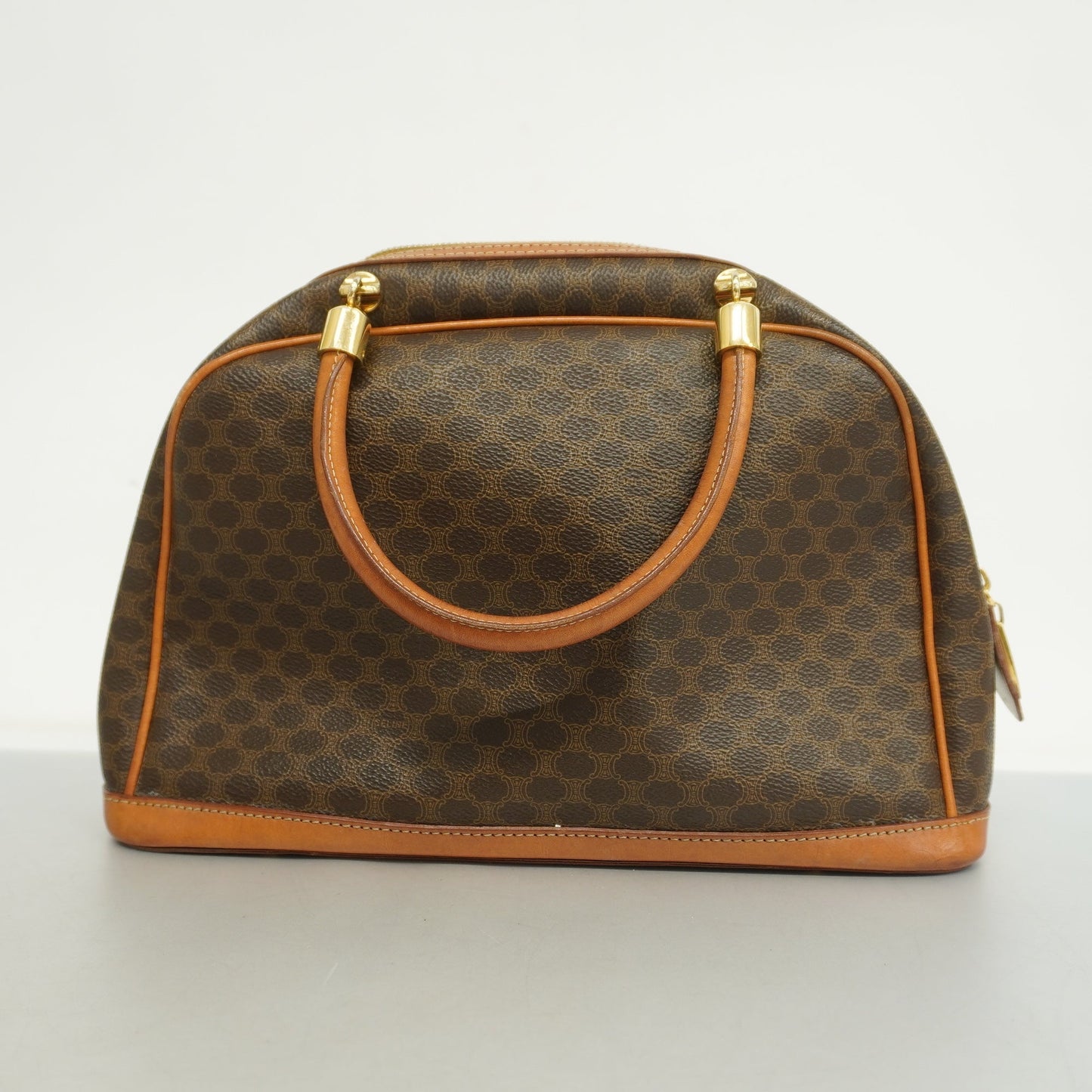 Celine  Macadam Handbag Women's PVC,Leather Brown