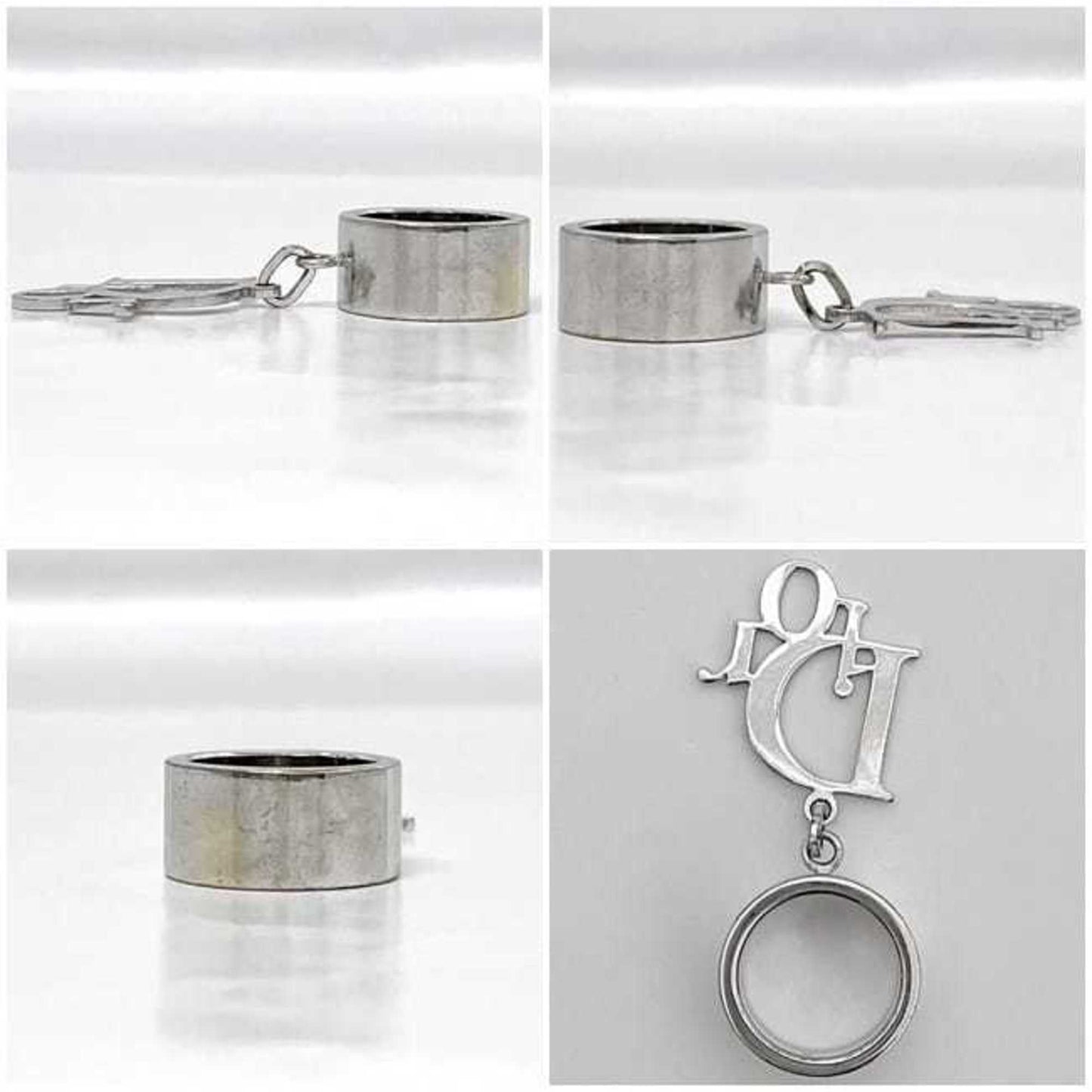 Christian Dior Silver Metal Band Ring ()