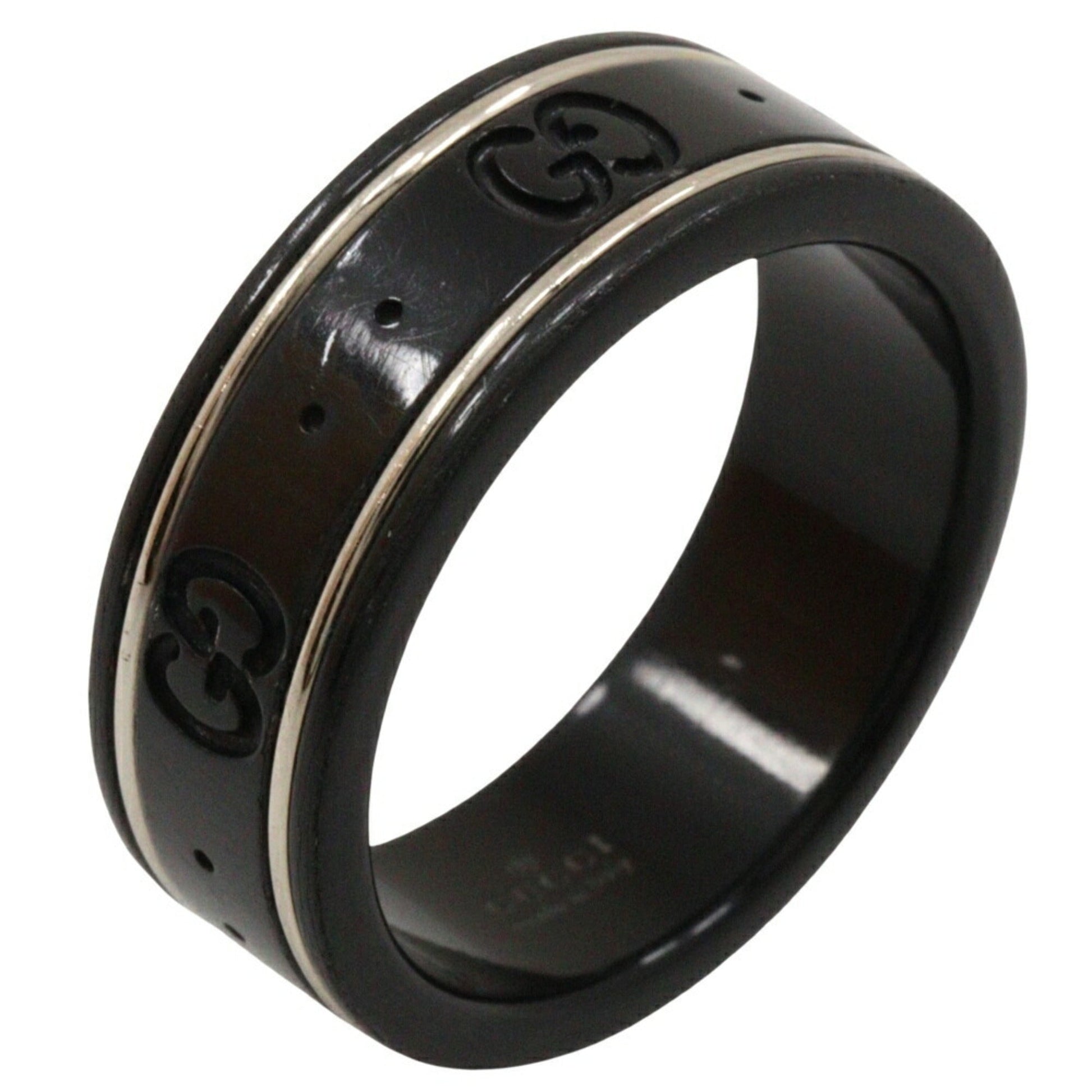 Gucci White Gold (18K) Band Ring ()