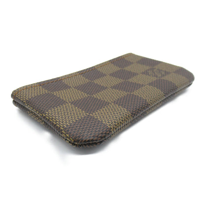 LOUIS VUITTON Pochette Craie Brown Ebene Damier PVC coated canvas N62658