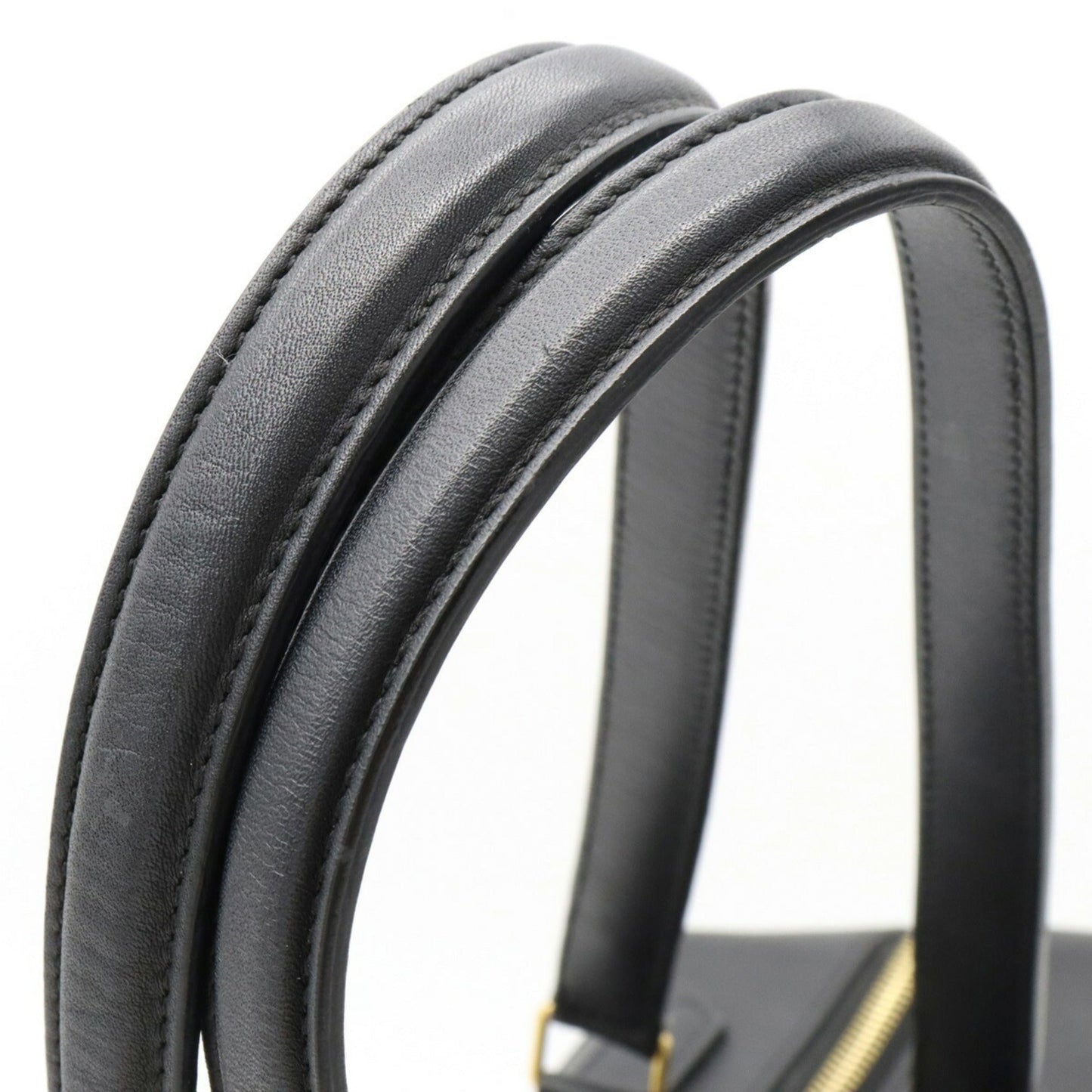 Celine Ring Bag Small Handbag Leather Black 176206
