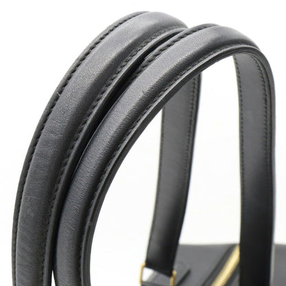Celine Ring Bag Small Handbag Leather Black 176206
