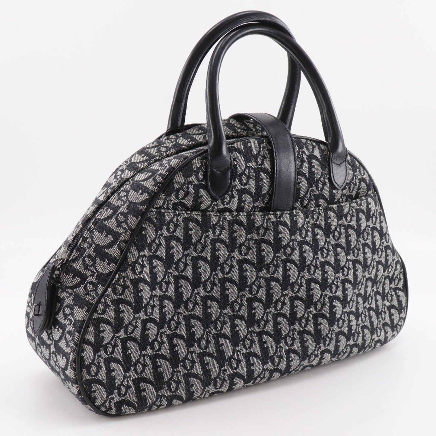 Christian Dior Trotter Navy Trotter Handbag Saddle Bag ()