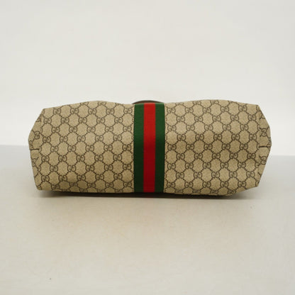 Gucci Brown Pvc Tote Bag