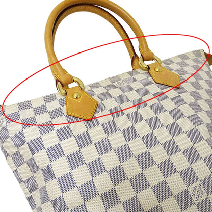 Louis Vuitton Bag Damier Azul Ladies Tote Handbag Saleya PM N51186 White Gray