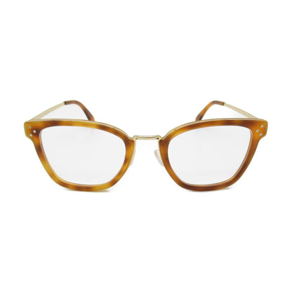 Celine Date Glasses Glasses Frame Brown Plastic metal 50002U 055[51]