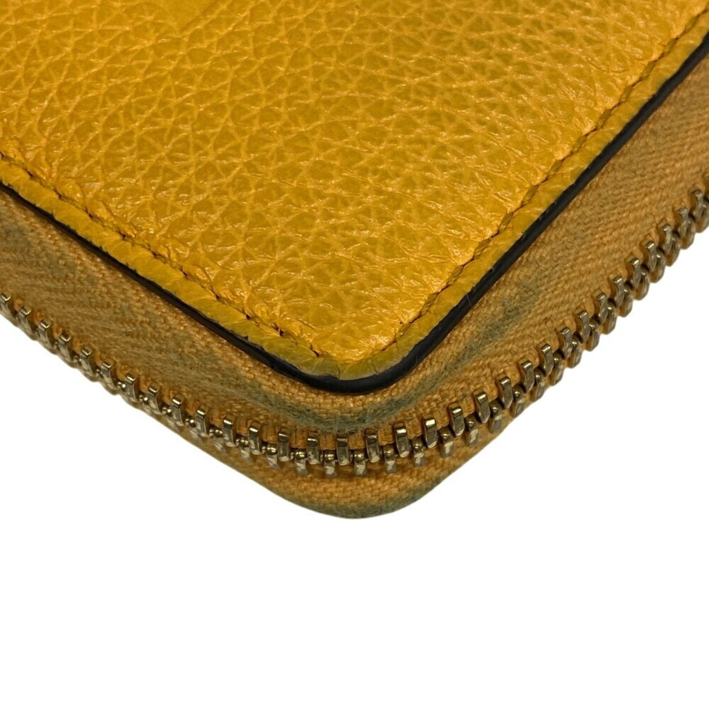 Gucci Yellow Leather Wallet (Bi-Fold)