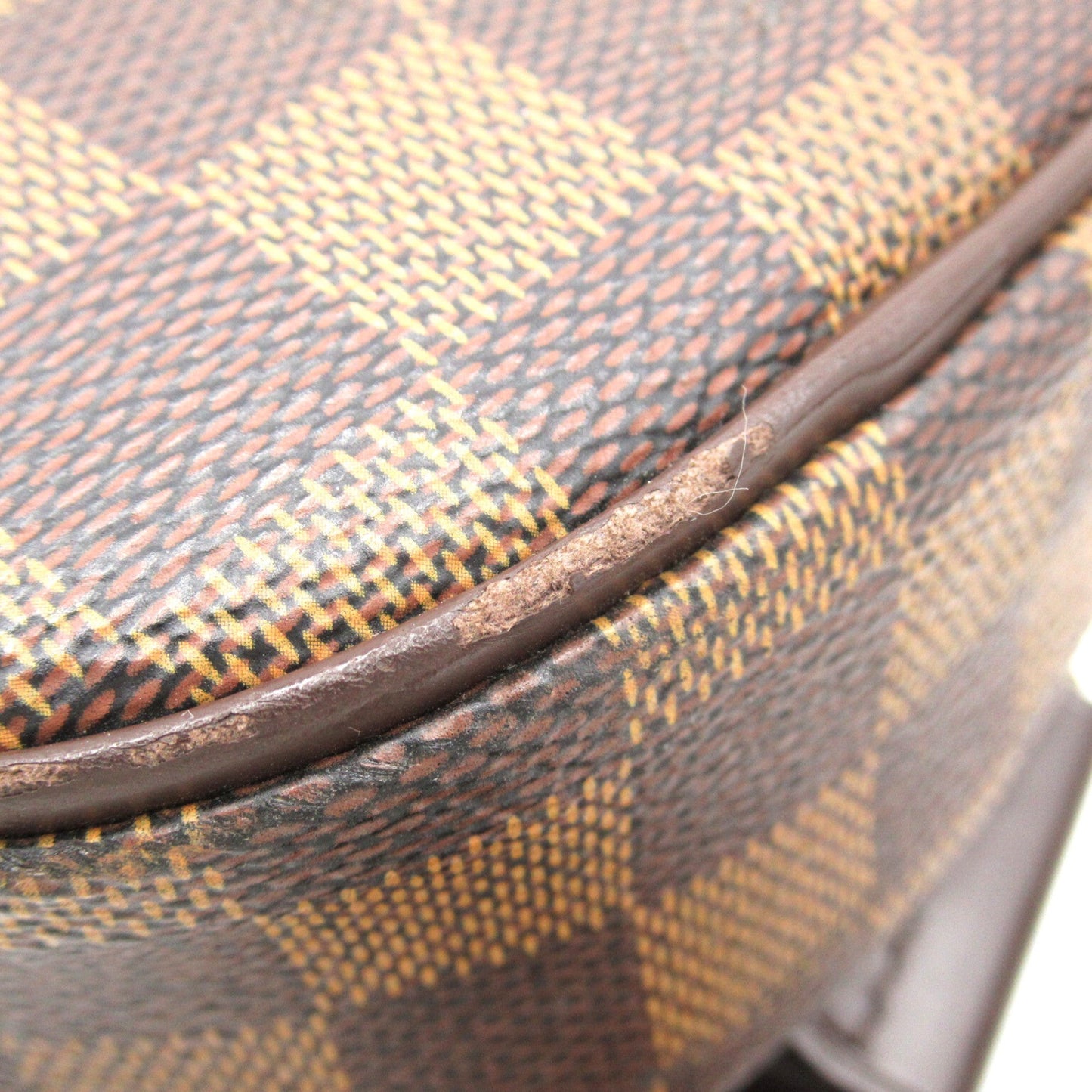 LOUIS VUITTON Pochette/Gange special order Brown Damier PVC coated canvas N51870