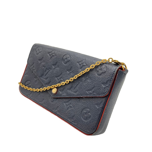 LOUIS VUITTON Pochette Felicie Shoulder Bag M64099 Women's Men's Leather