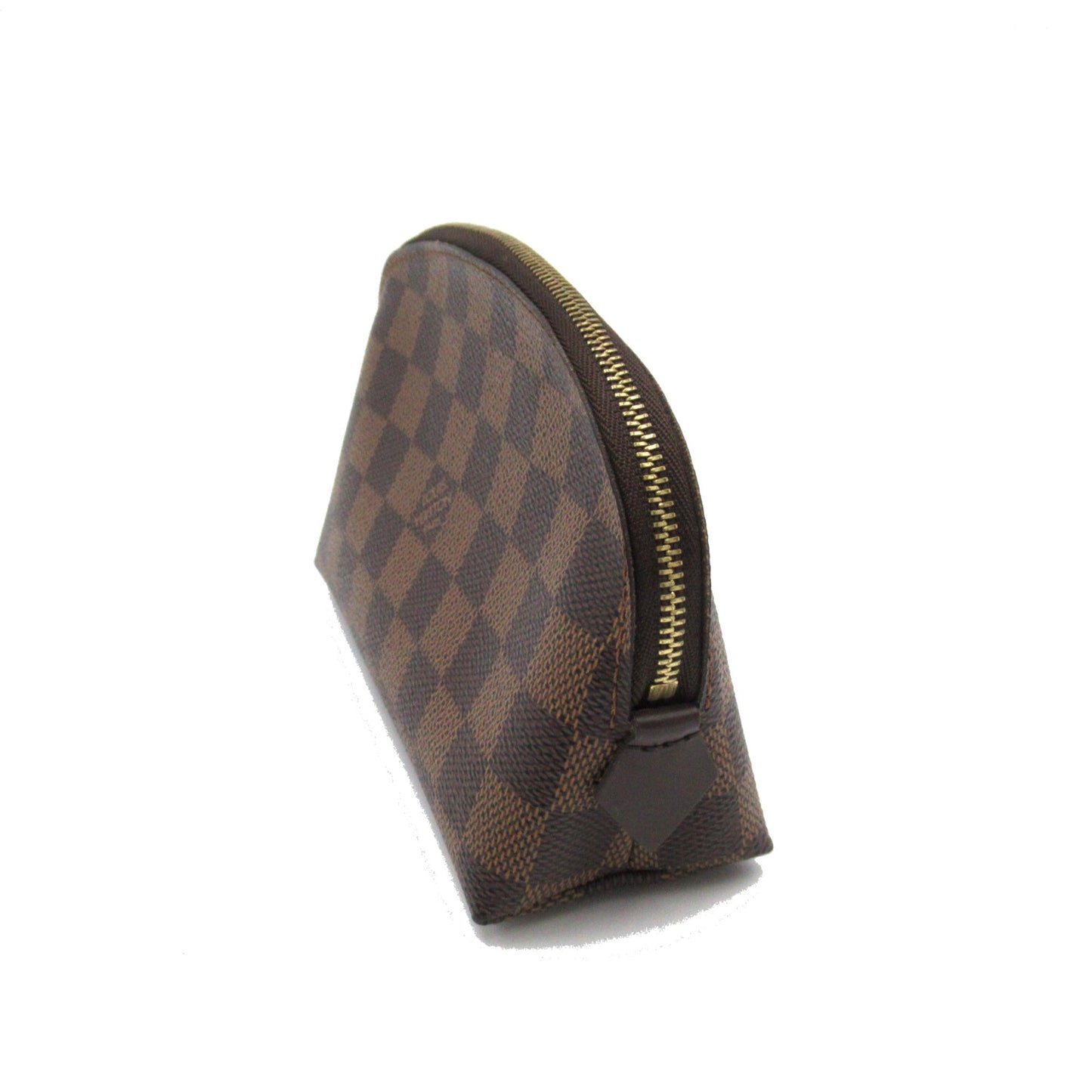 LOUIS VUITTON Pochette Cosmetic PM Brown Damier PVC coated canvas N47516