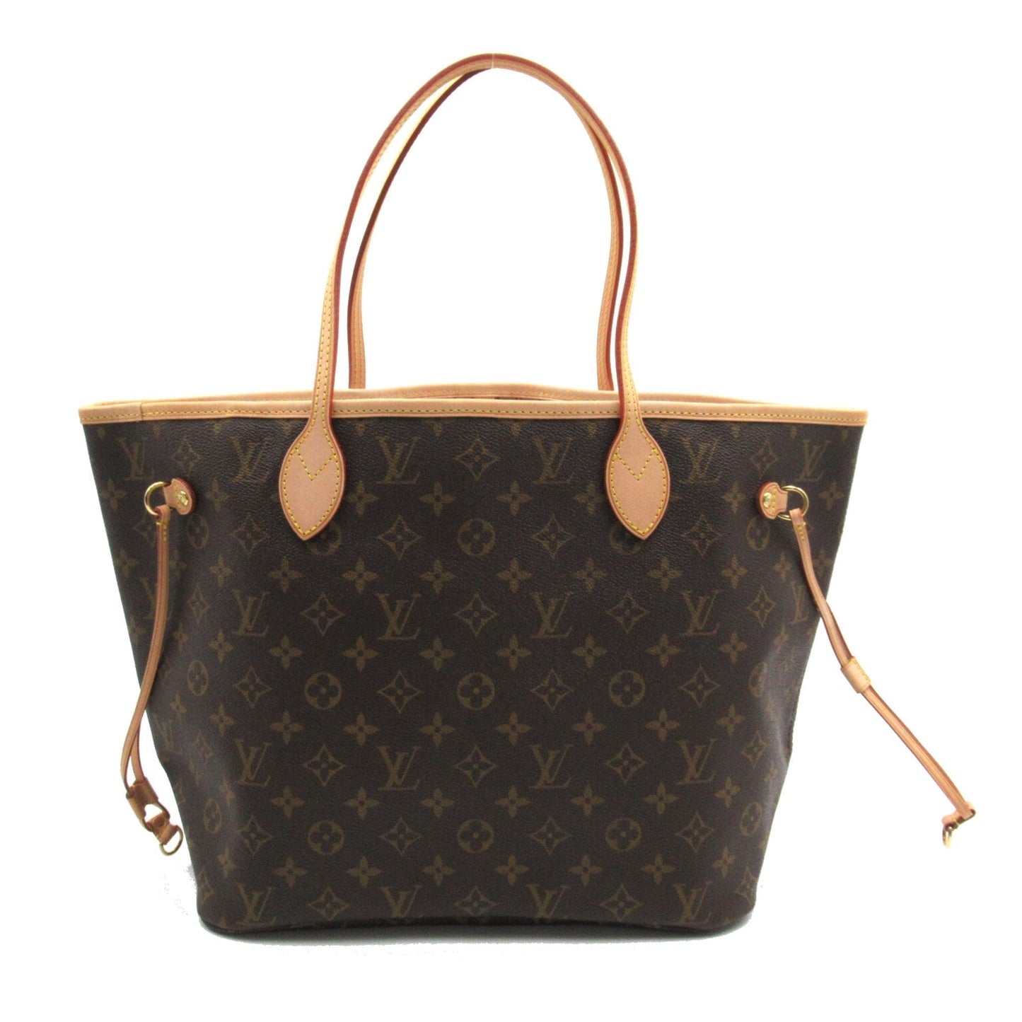 Louis Vuitton Neverfull MM Brown Beige Monogram PVC coated canvas M40156
