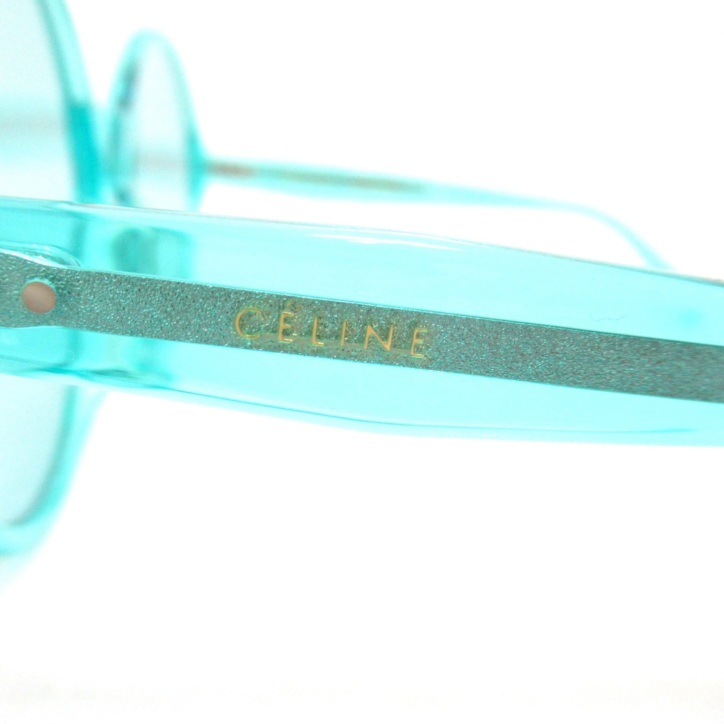 Celine sunglasses Green Plastic 40051F 86N